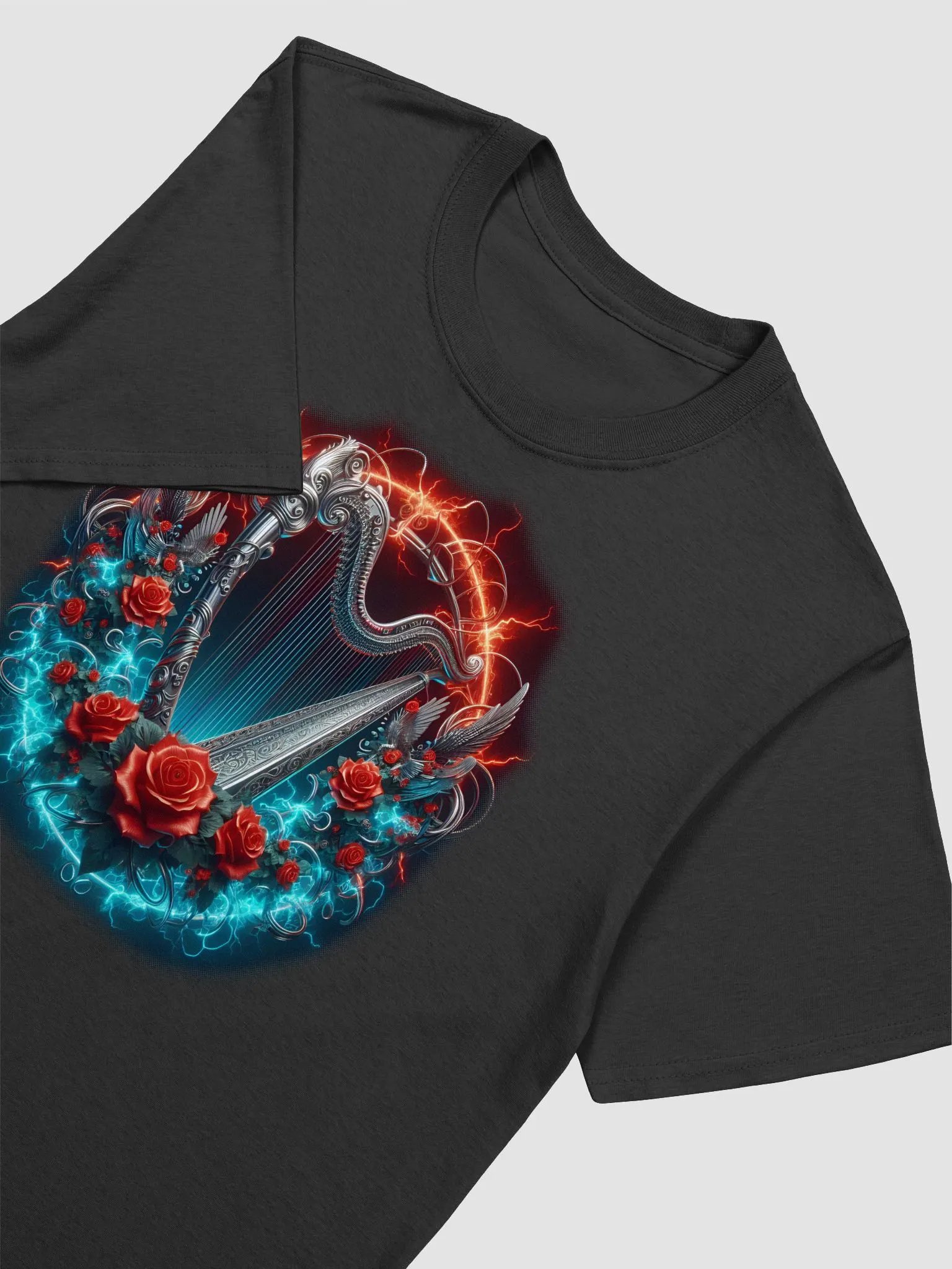 Harp Symphony - Unisex Harp T-Shirt #17 product image (3)
