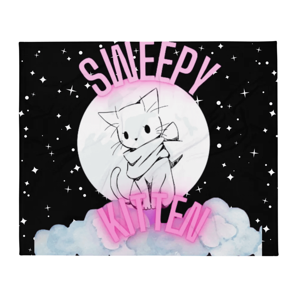 Kitten in the sky- Neko collection (blanket) product image (1)