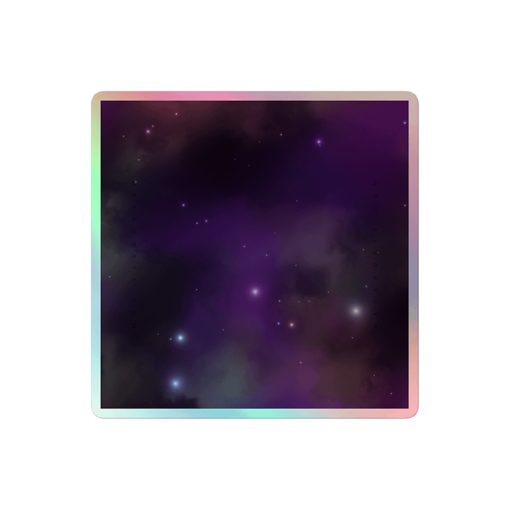 Nebula PGB1 Holographic Sticker Sheet product image (2)