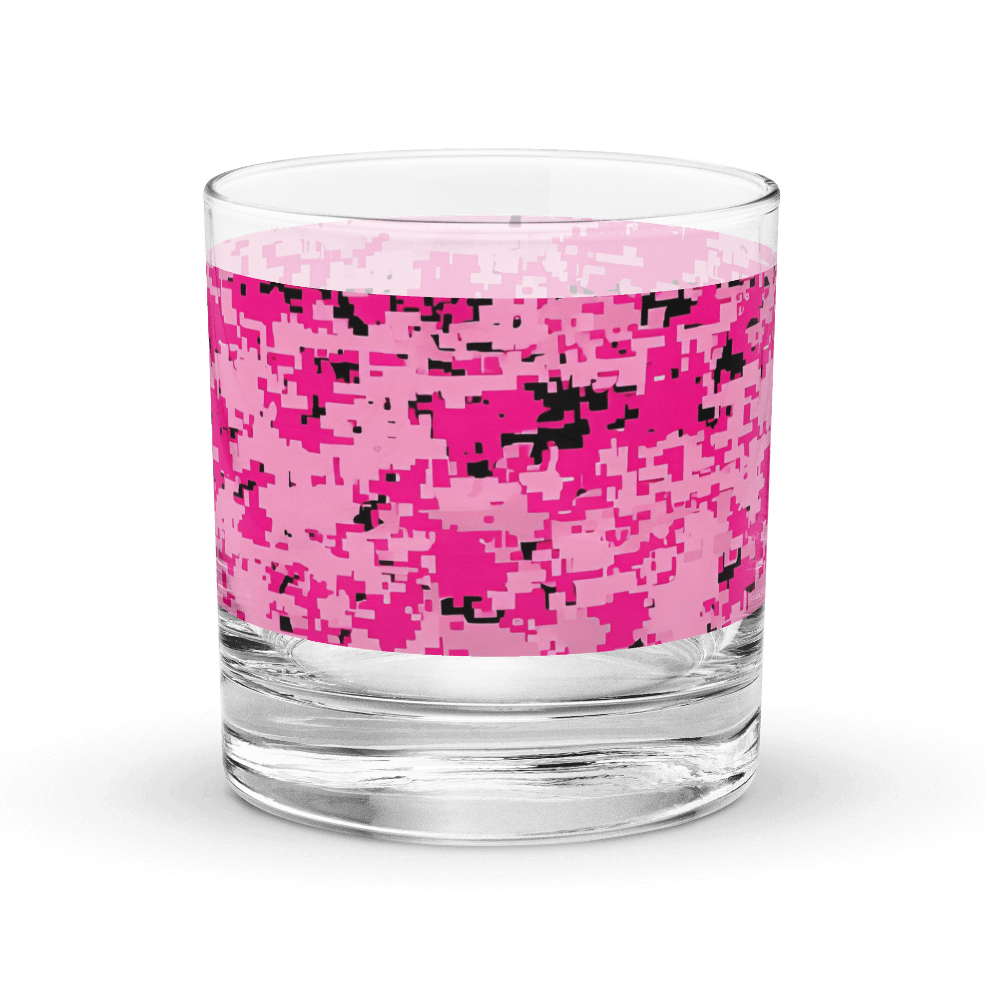 Pixel Pink Rocks Glass product image (3)