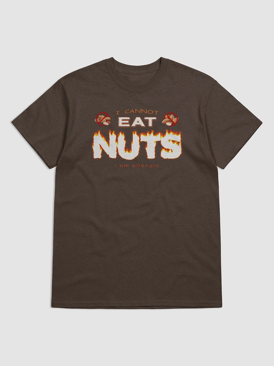 I cannot eat nuts (I'm allergic) T-shirt product image (1)