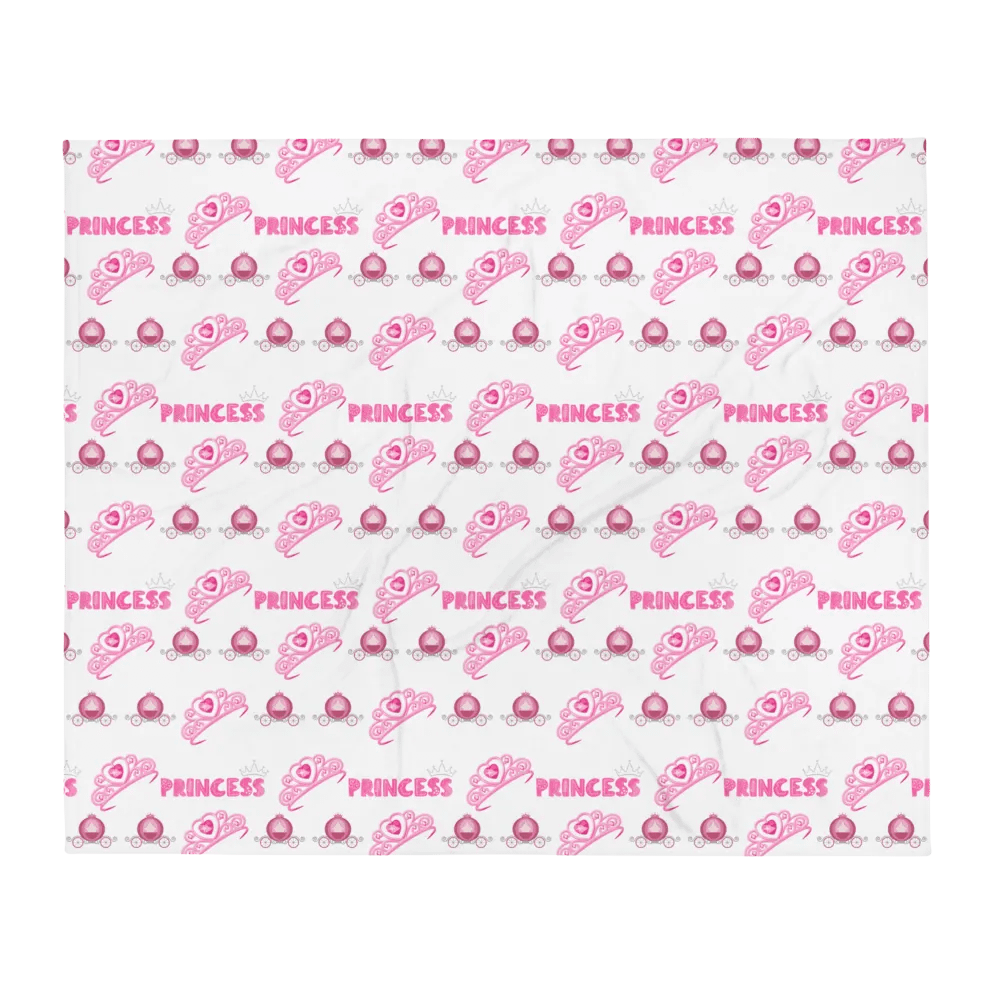 Pink Princess Throw Blanket product image (2)