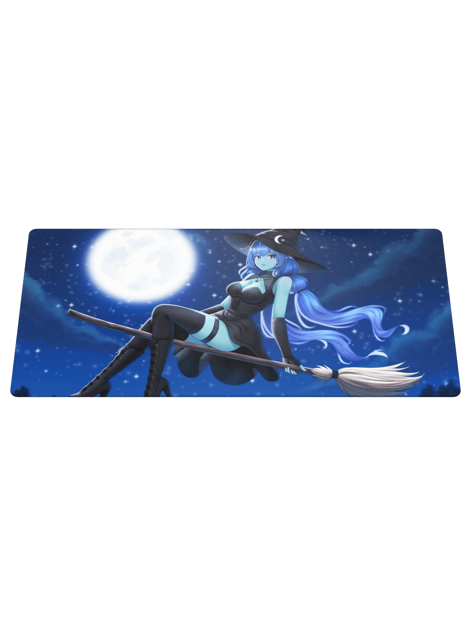Starry Witch Gaming Desk Mat Mousepad product image (1)