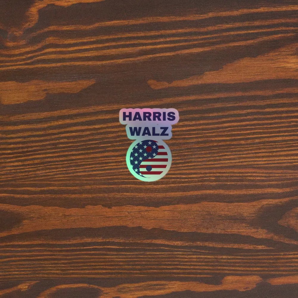 Harris Wallz Yin Yang Holographic Sticker product image (5)