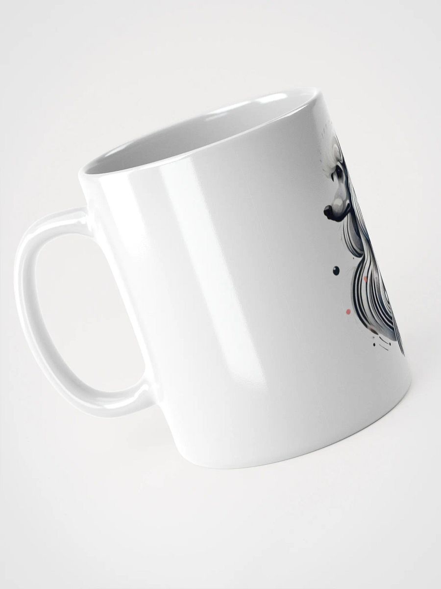 Abstract Poodle White Mug product image (8)
