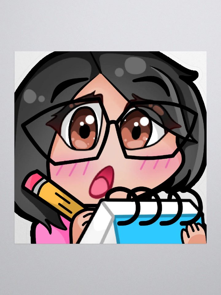 Alex Taking Notes Sticker Set product image (1)