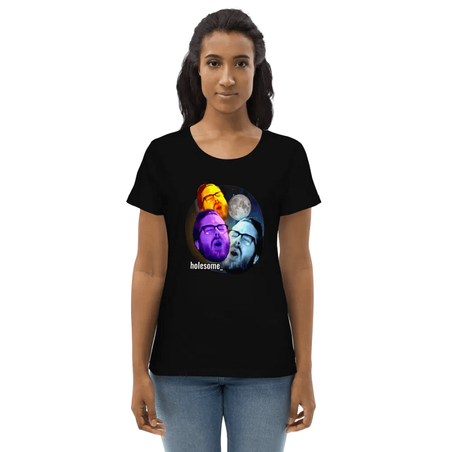 3 holesome moon fitted women's shirt product image (1)