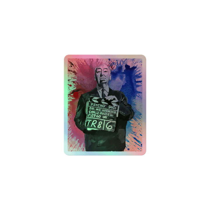 Psycho Splatter Holographic Sticker product image (1)