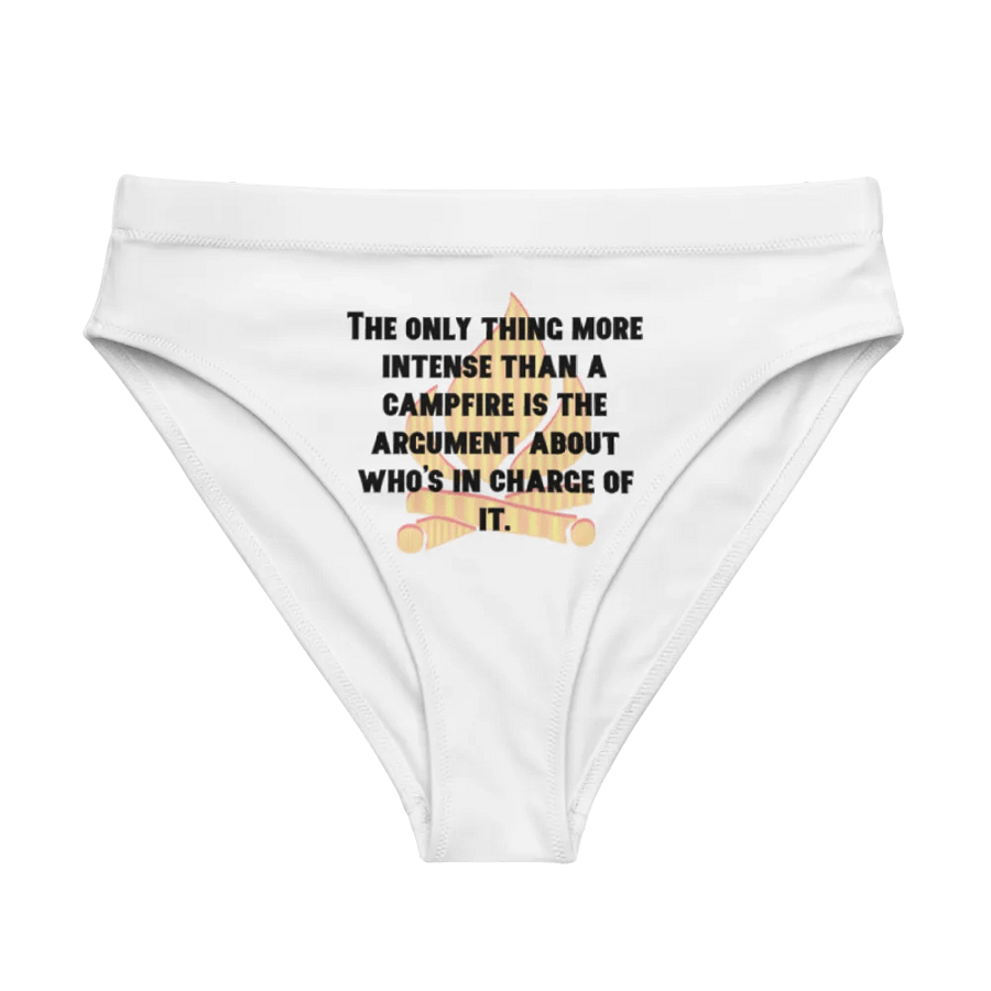 Flame Fragmented Campfire Bikini Bottoms product image (1)