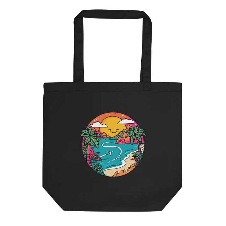 Econscious Eco-Friendly Tote Bag | AI Design Travel icon product image (1)