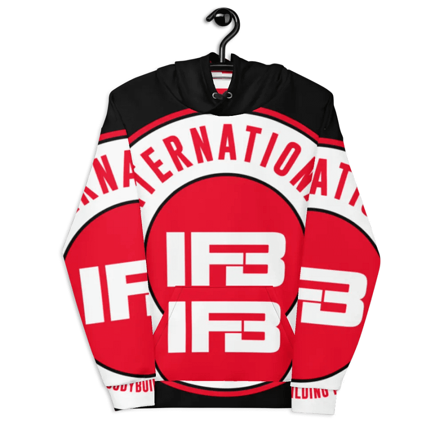 IFBNewsfeed.Org's All-Over Print Recycled Unisex Hoodie product image (7)
