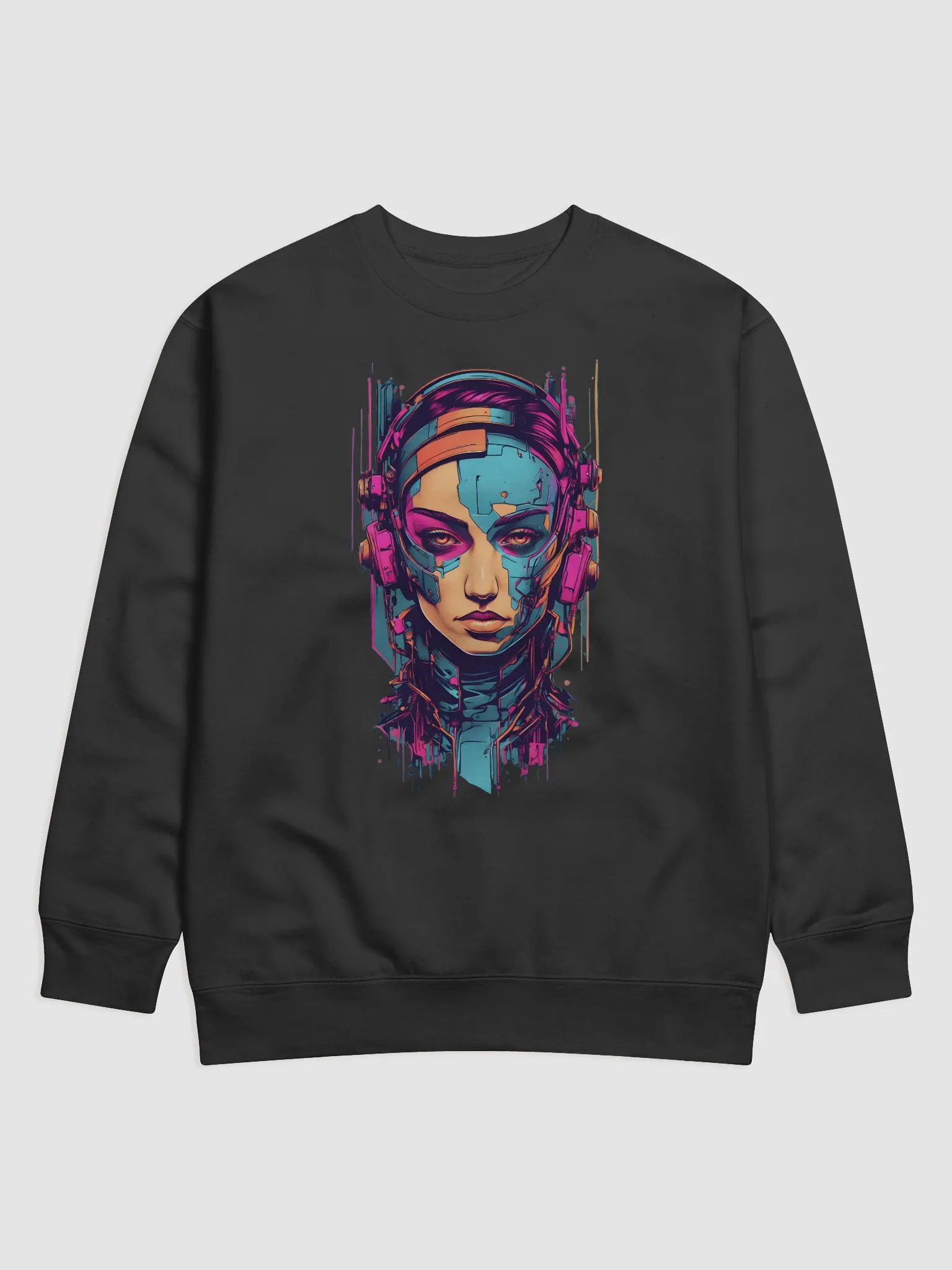 Cybernetic Contemplation Sweatshirt product image (8)