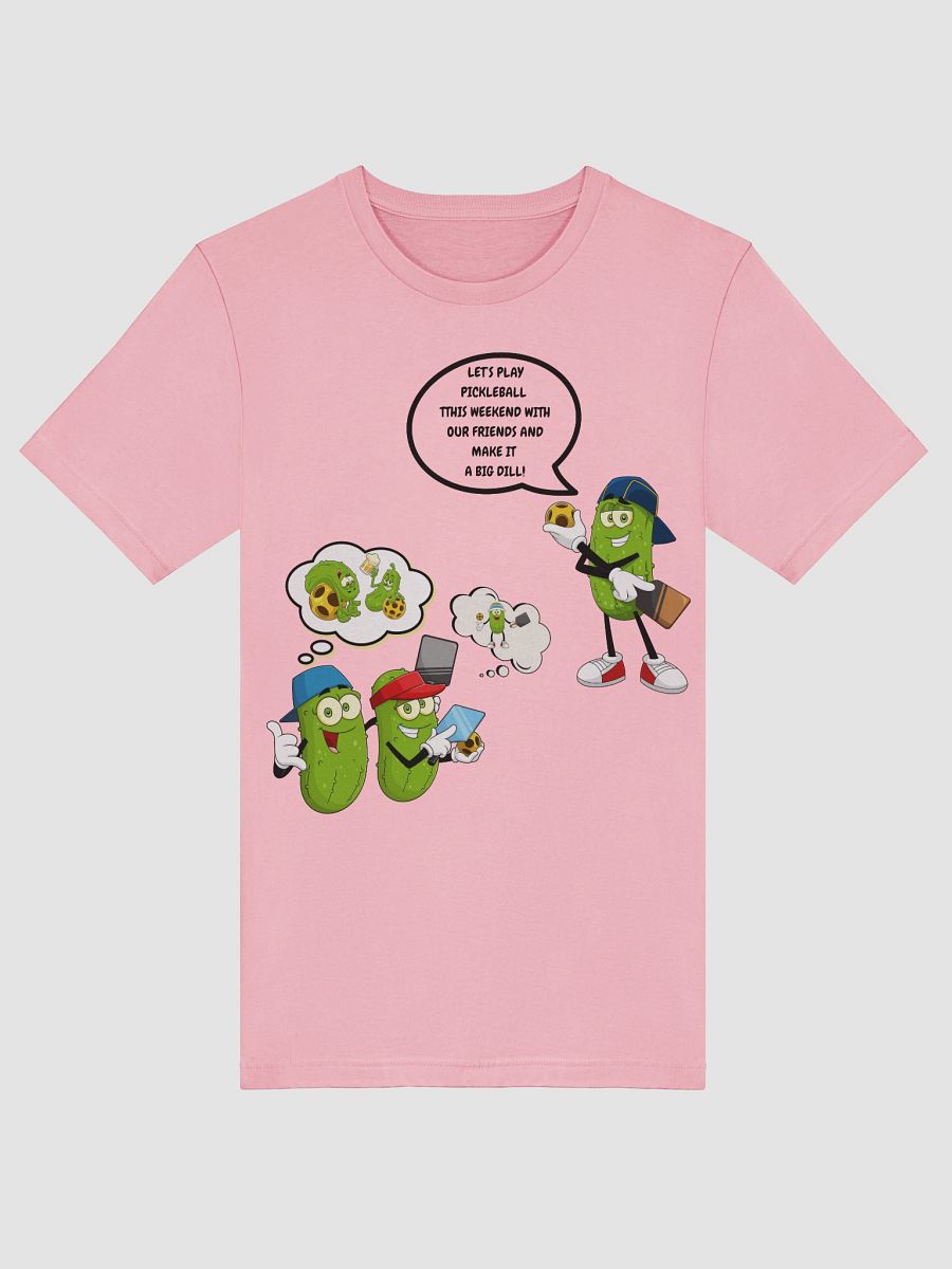 Pickleball Make It A Big Dill Supersoft T-Shirt product image (47)