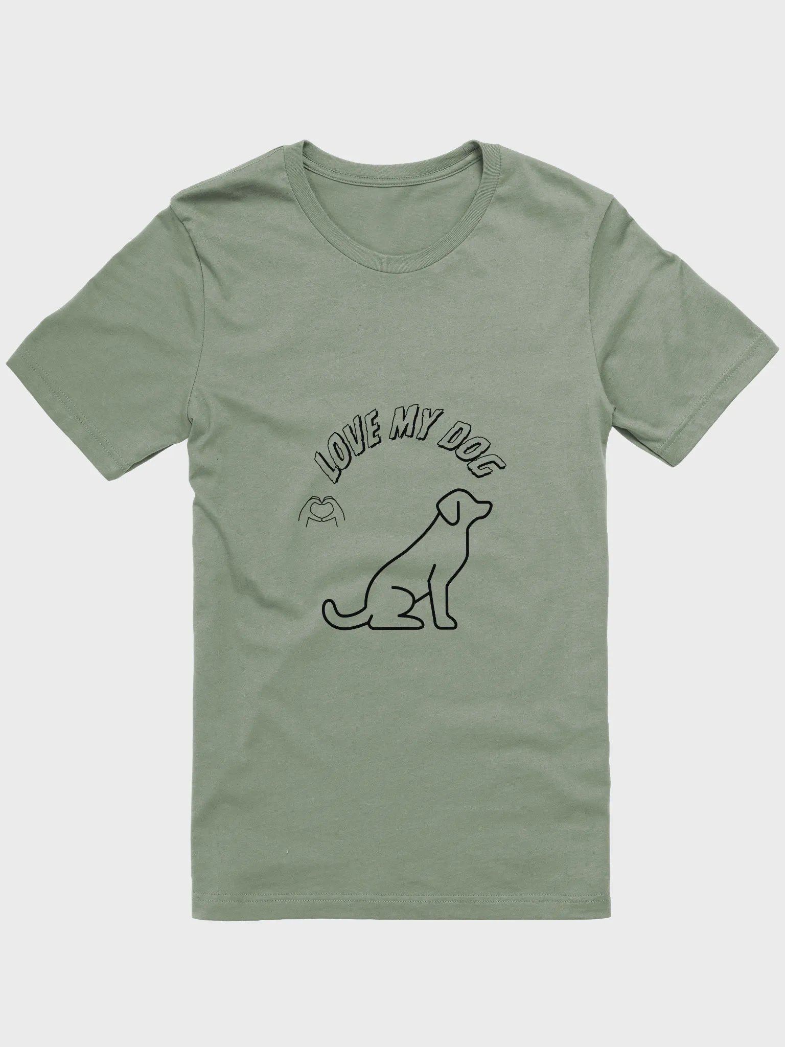Love My Dog Supersoft T-Shirt product image (1)