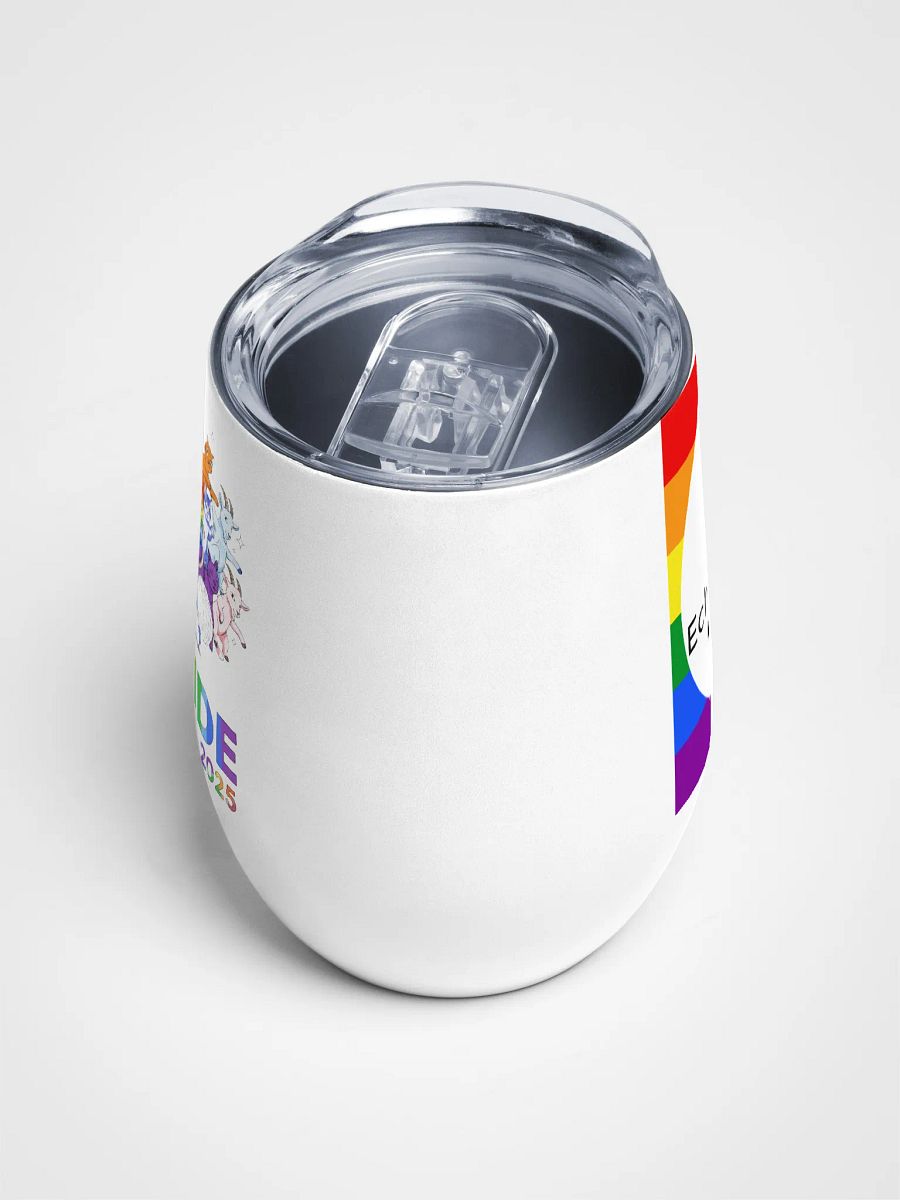 Pride 2025 Wine Tumbler - White product image (4)