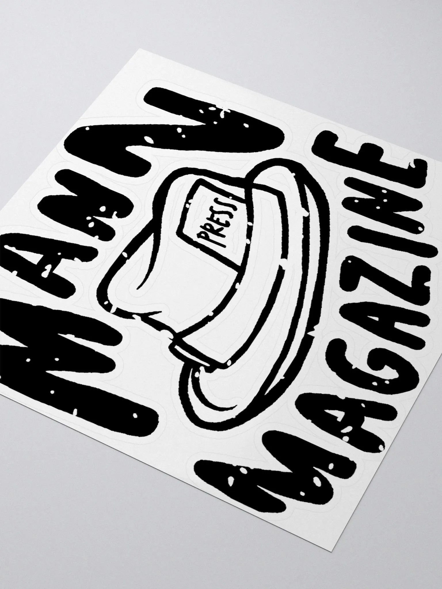 MANN Magazine Press Hat Stickers product image (3)