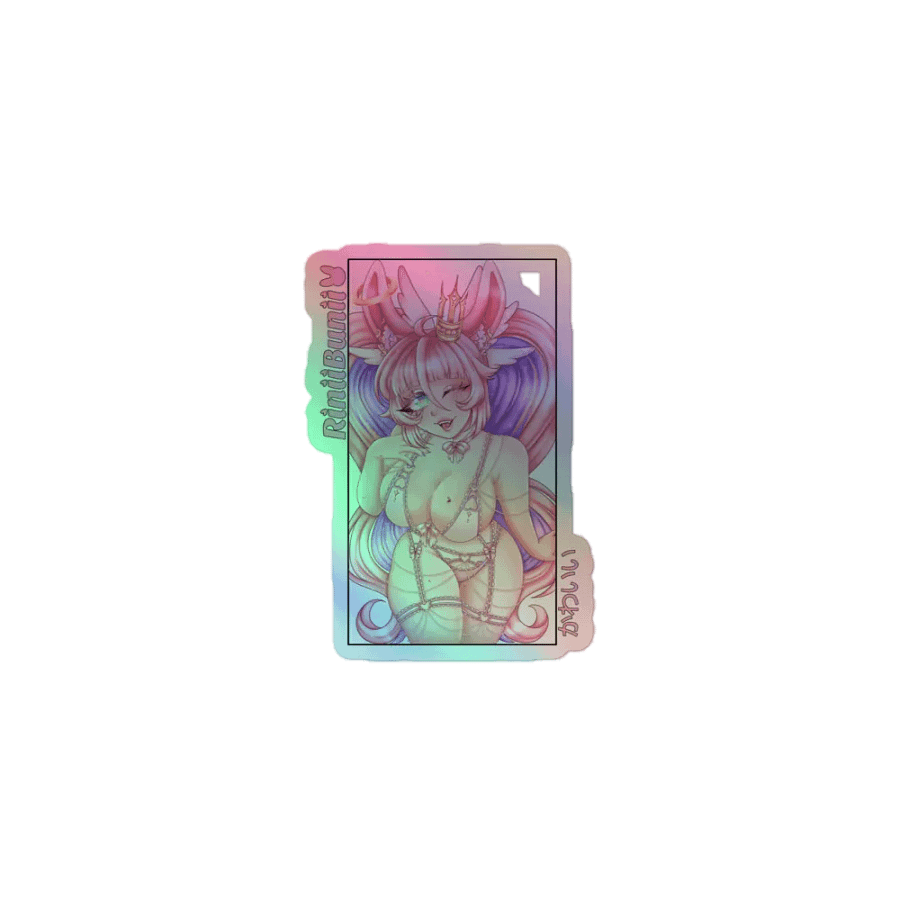 RiniiBunii Waifu Cup (Lingerie Edition) Holo Sticker product image (1)
