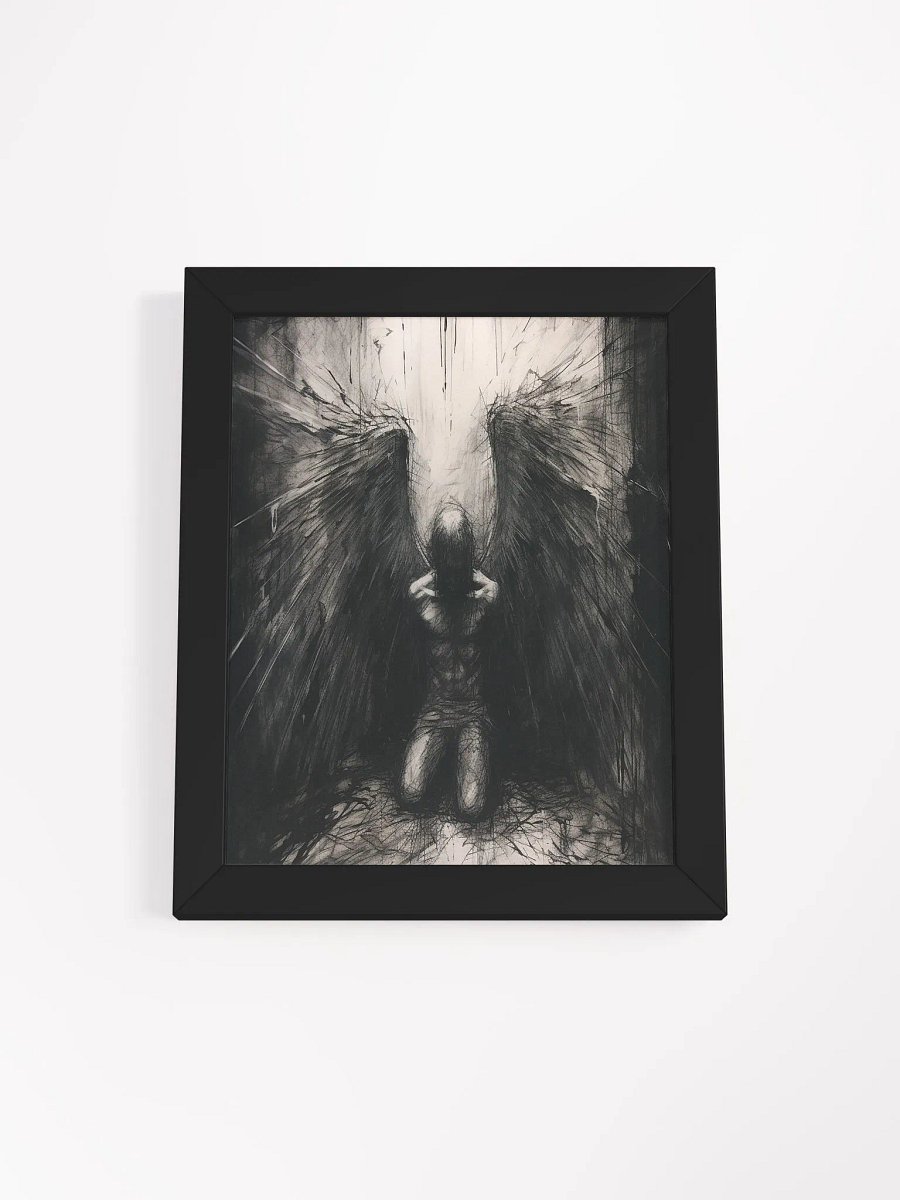 Charcoal Sketch of Fallen Angel product image (1)