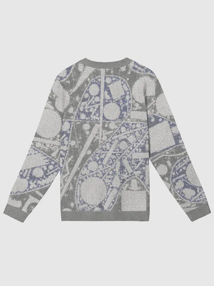 Cartoon Crankshaft Knitted Crewneck Sweater Classic Fit product image (9)
