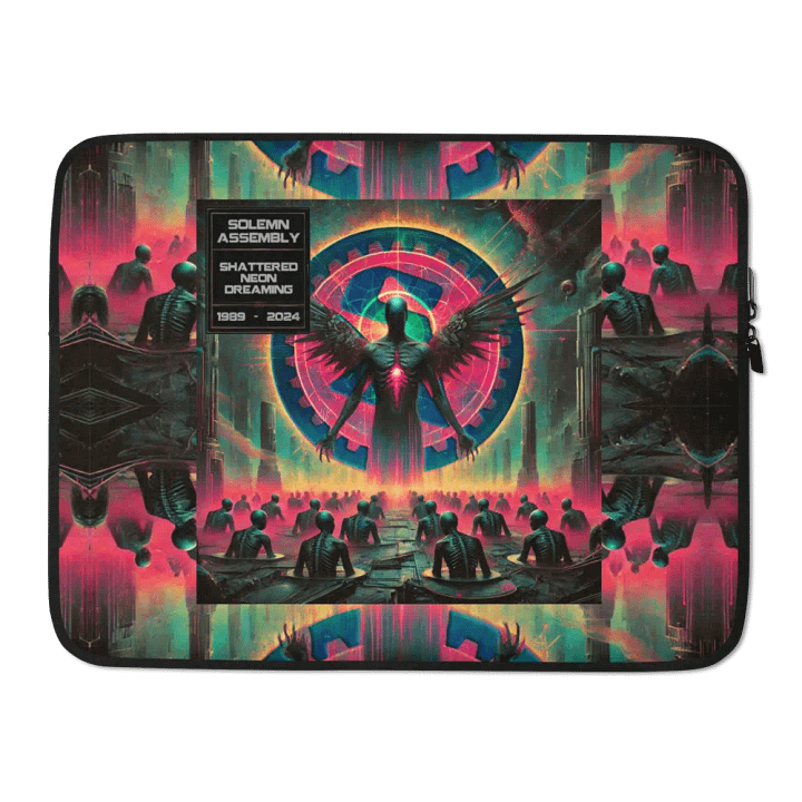 SOLEMN ASSEMBLY SHATTERED NEON DREAMING LAPTOP BAG product image (2)