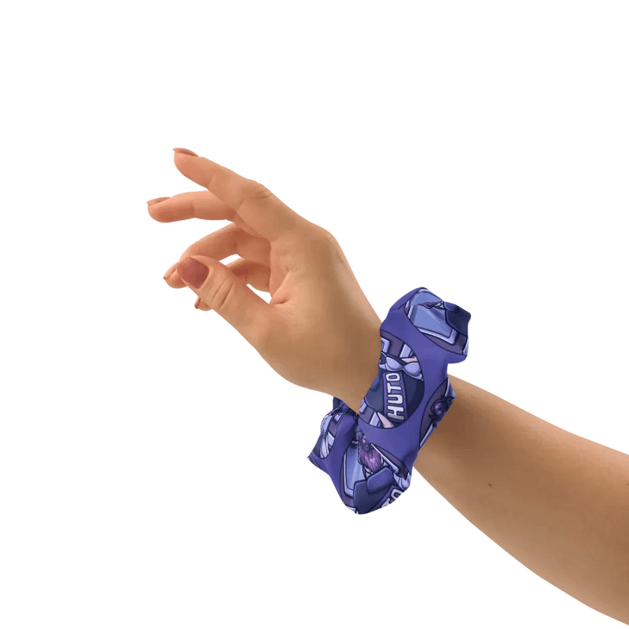 H.U.T.O. LOGO HAIR SCRUNCHIE product image (3)