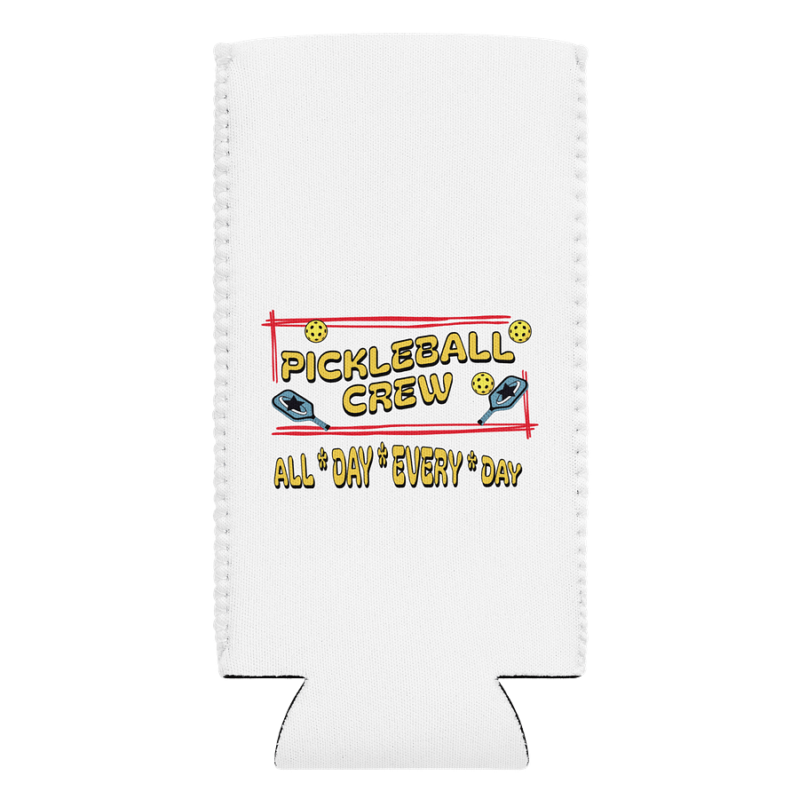 Pickleball Crew All Day Every Day Can Cooler product image (1)
