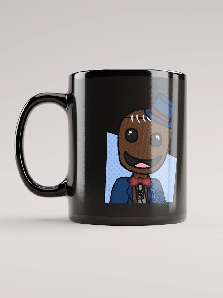tux sackboy black mug product image (2)