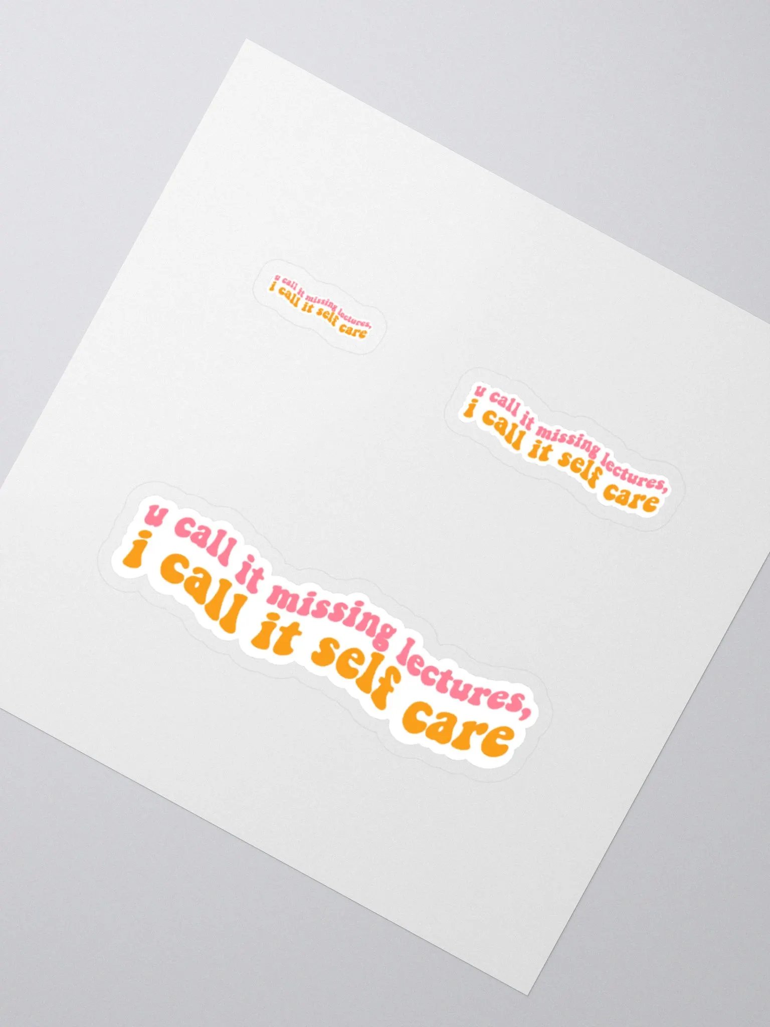 Self Care Sticker product image (2)