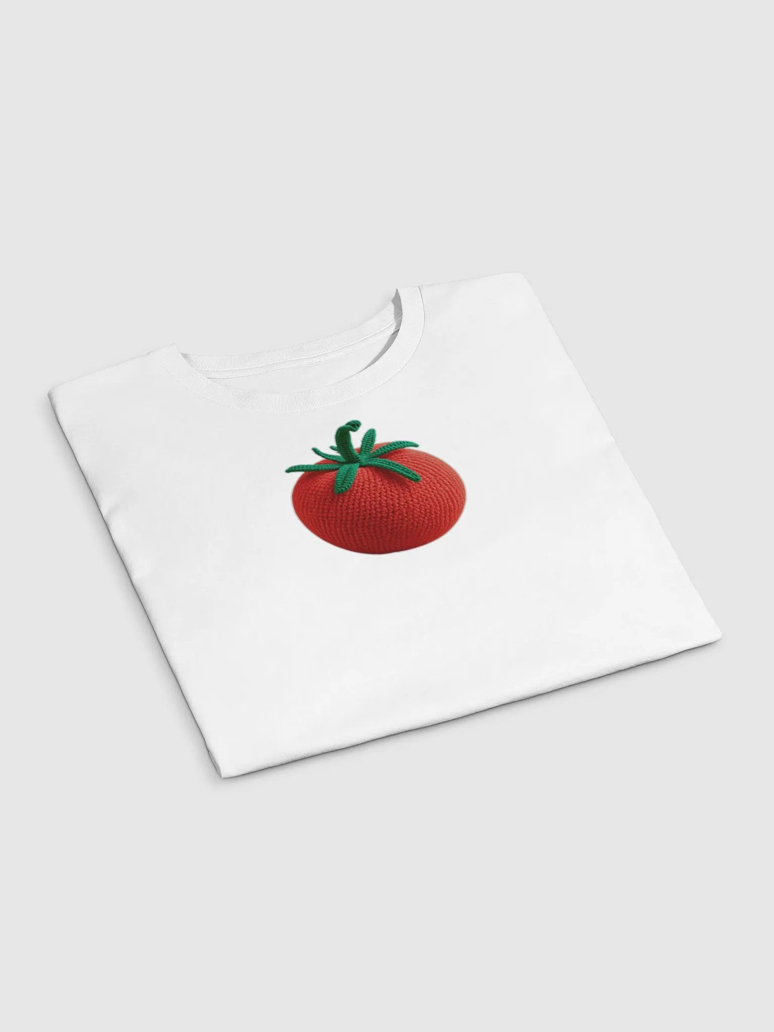 CozyAvocado Women's Premium Tomato Crop Top #6 product image (3)