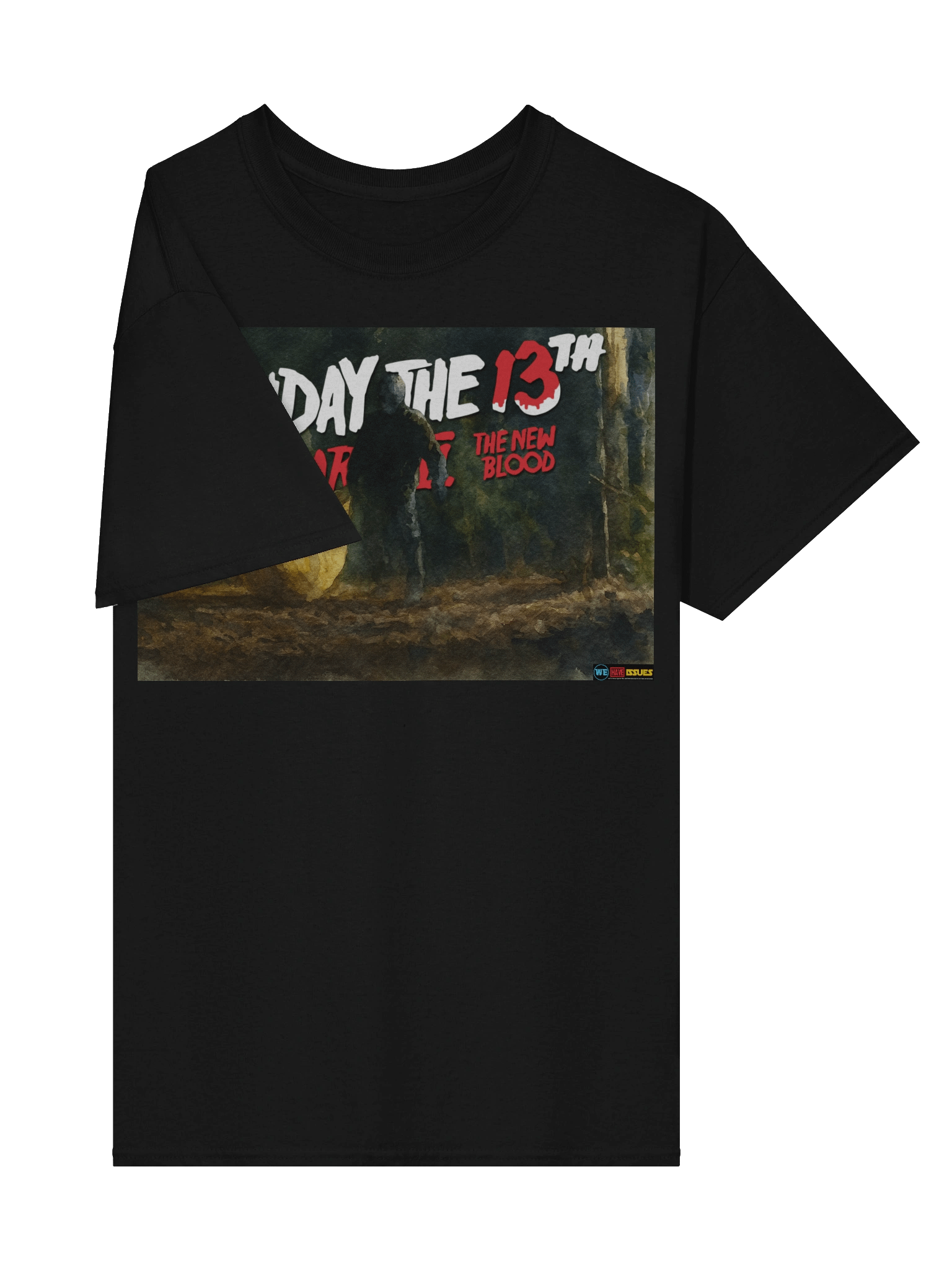 Friday The 13th Part VII: The New Blood inspired Title T-Shirt product image (28)