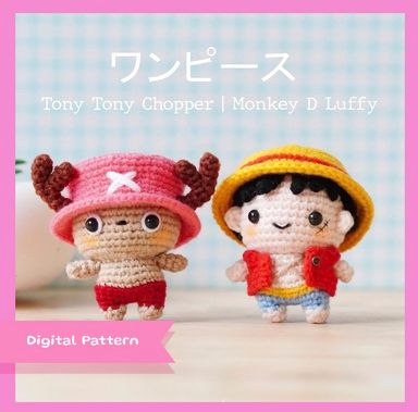 Straw Hat and Deer Pirate - PDF Pattern product image (2)