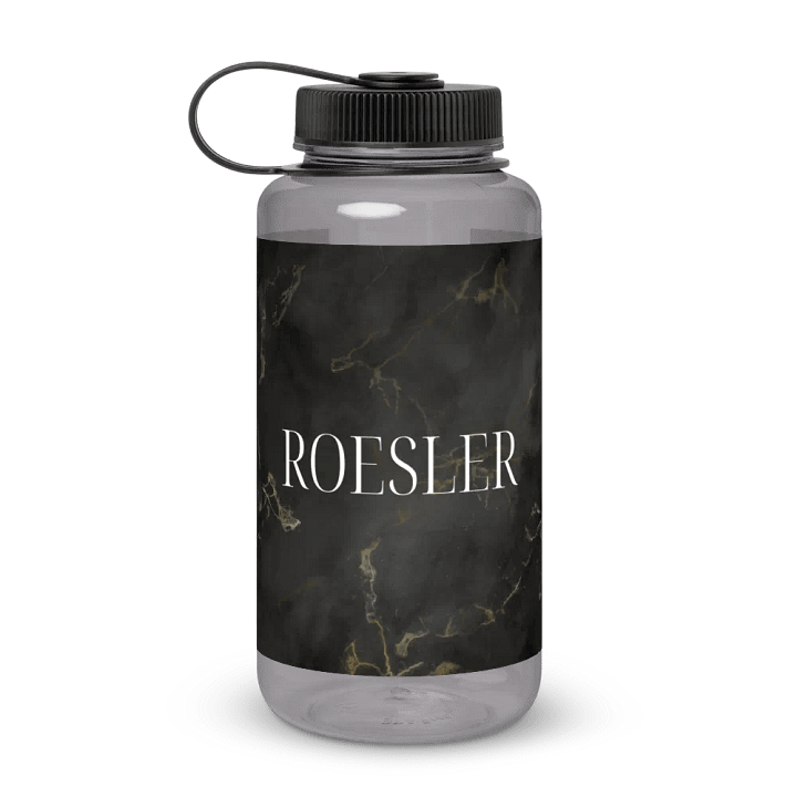 Marble Monogram Wide Mouth Water Bottle product image (1)