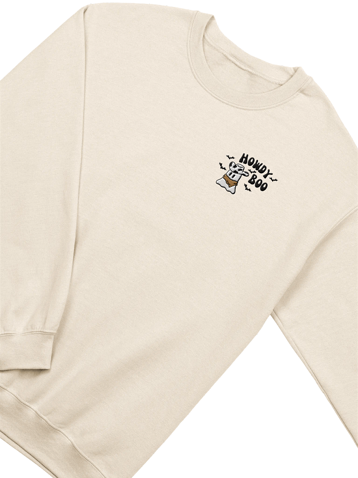 Howdy Boo Embroidered Sweatshirt product image (2)