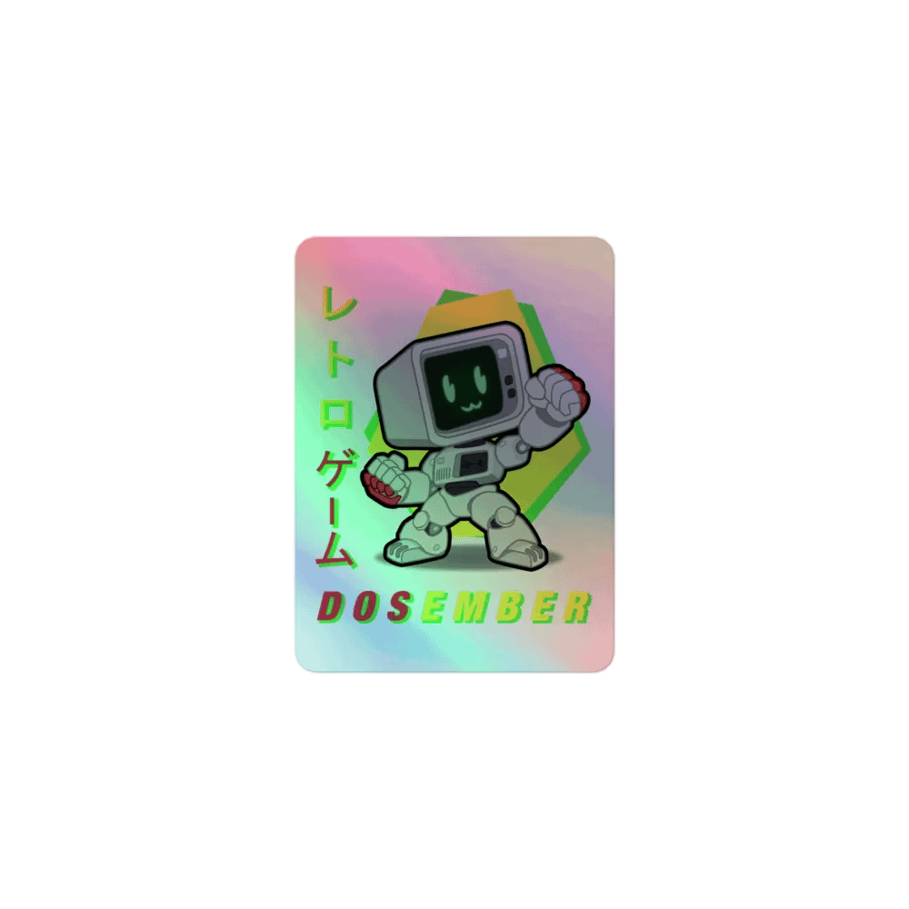 Dosember Holo sticker CGA #1 product image (1)