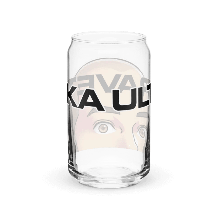 Ultra's watching your beverage Can-Shaped Glass product image (2)