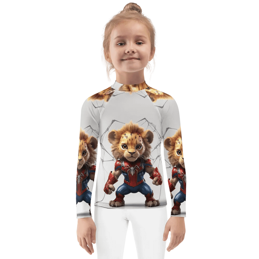 Spider Lion kids shirt product image (1)