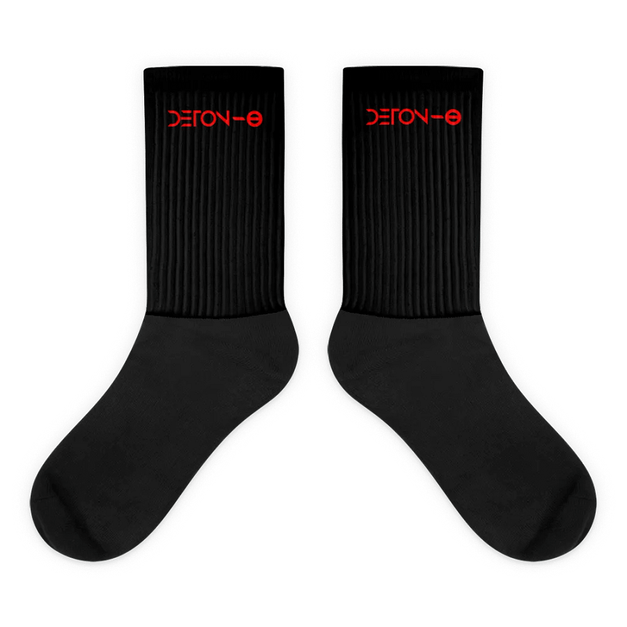 Deton-8 Black Socks product image (1)