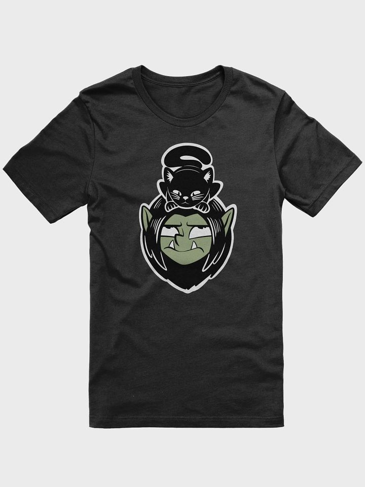Drafli and Cat T-shirt product image (1)