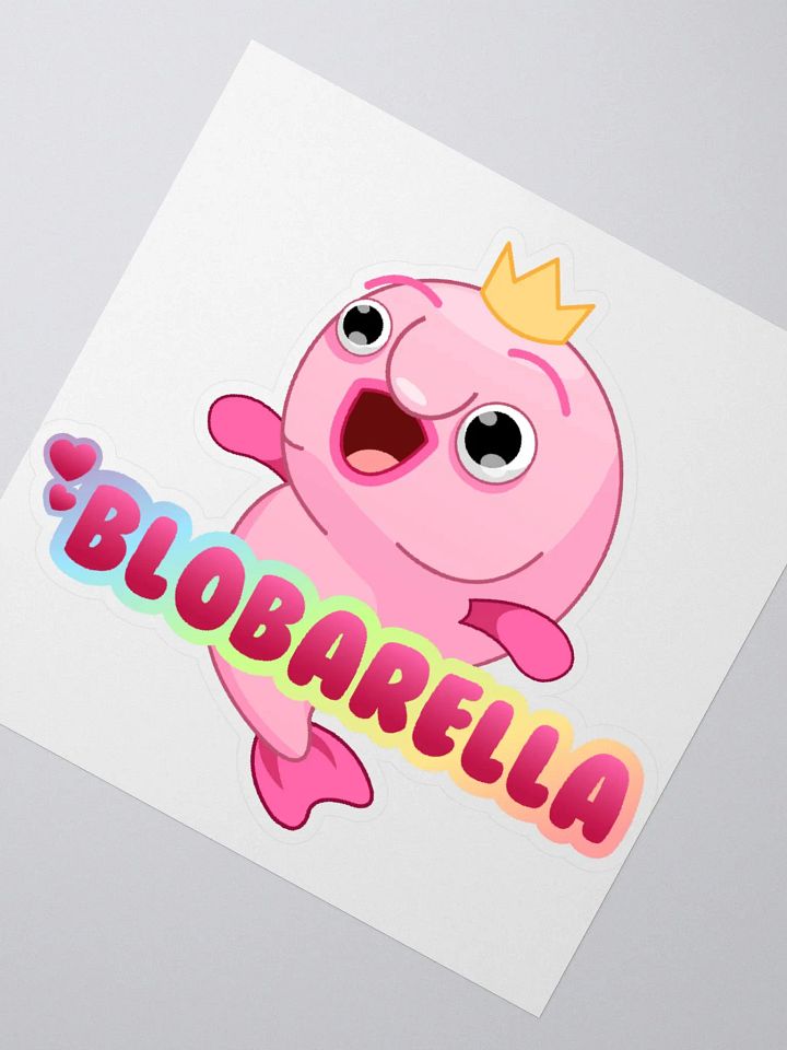 Blobarella Logo Sticker product image (2)