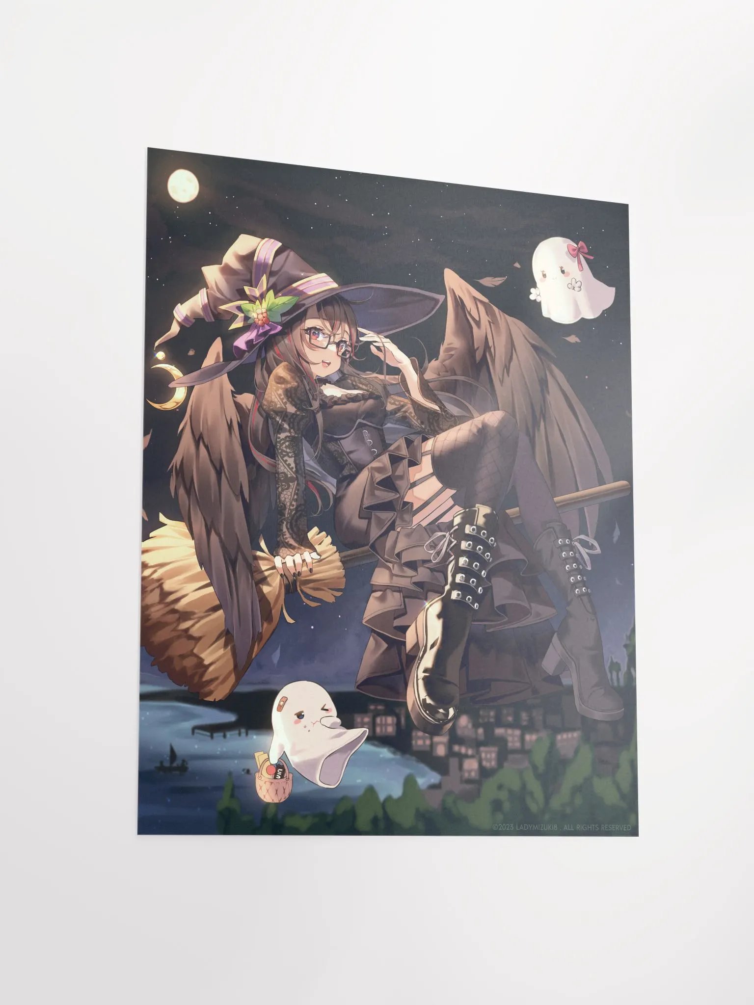 Halloween Broom Ride Poster product image (3)