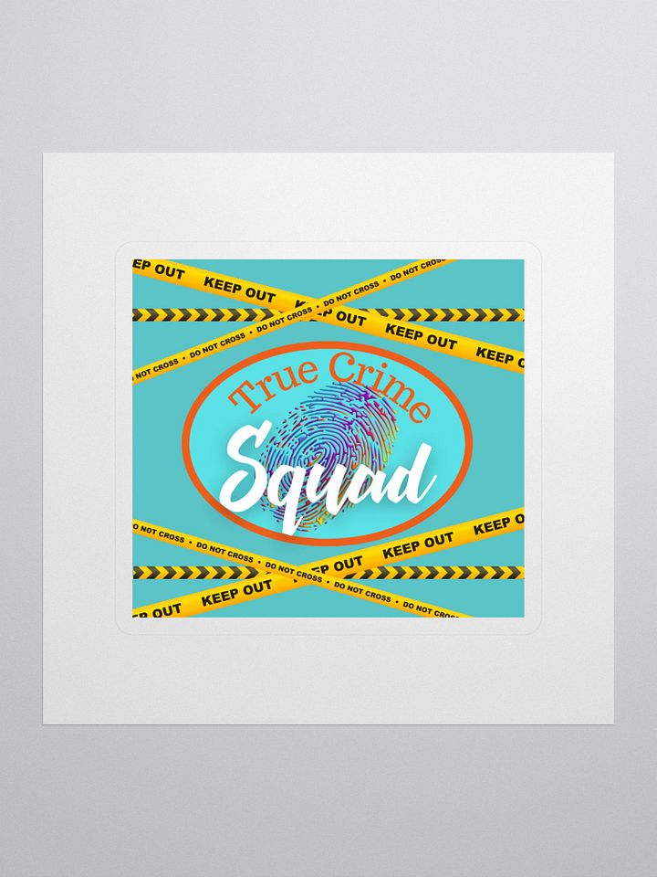 True Crime Squad Sticker product image (1)