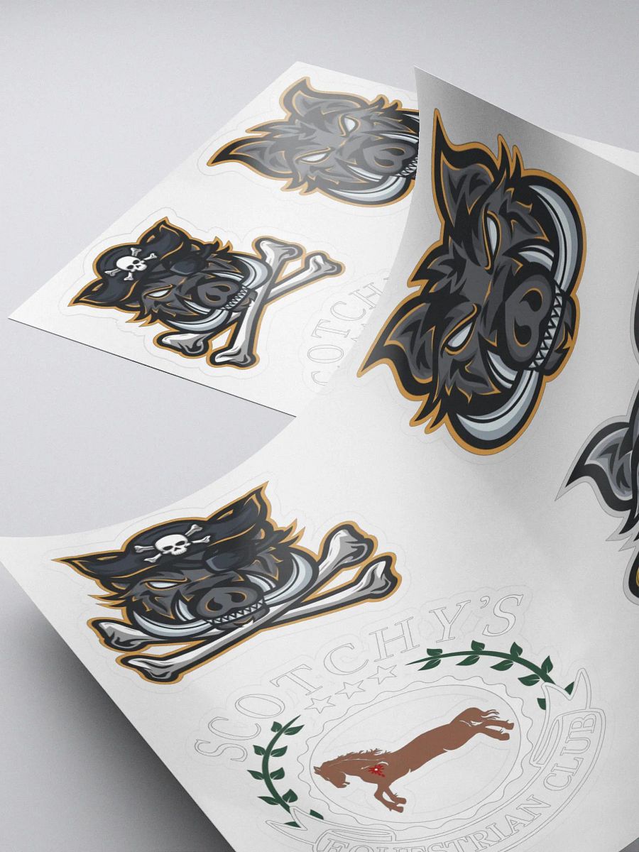 Assorted ScotchPig Stickers product image (4)