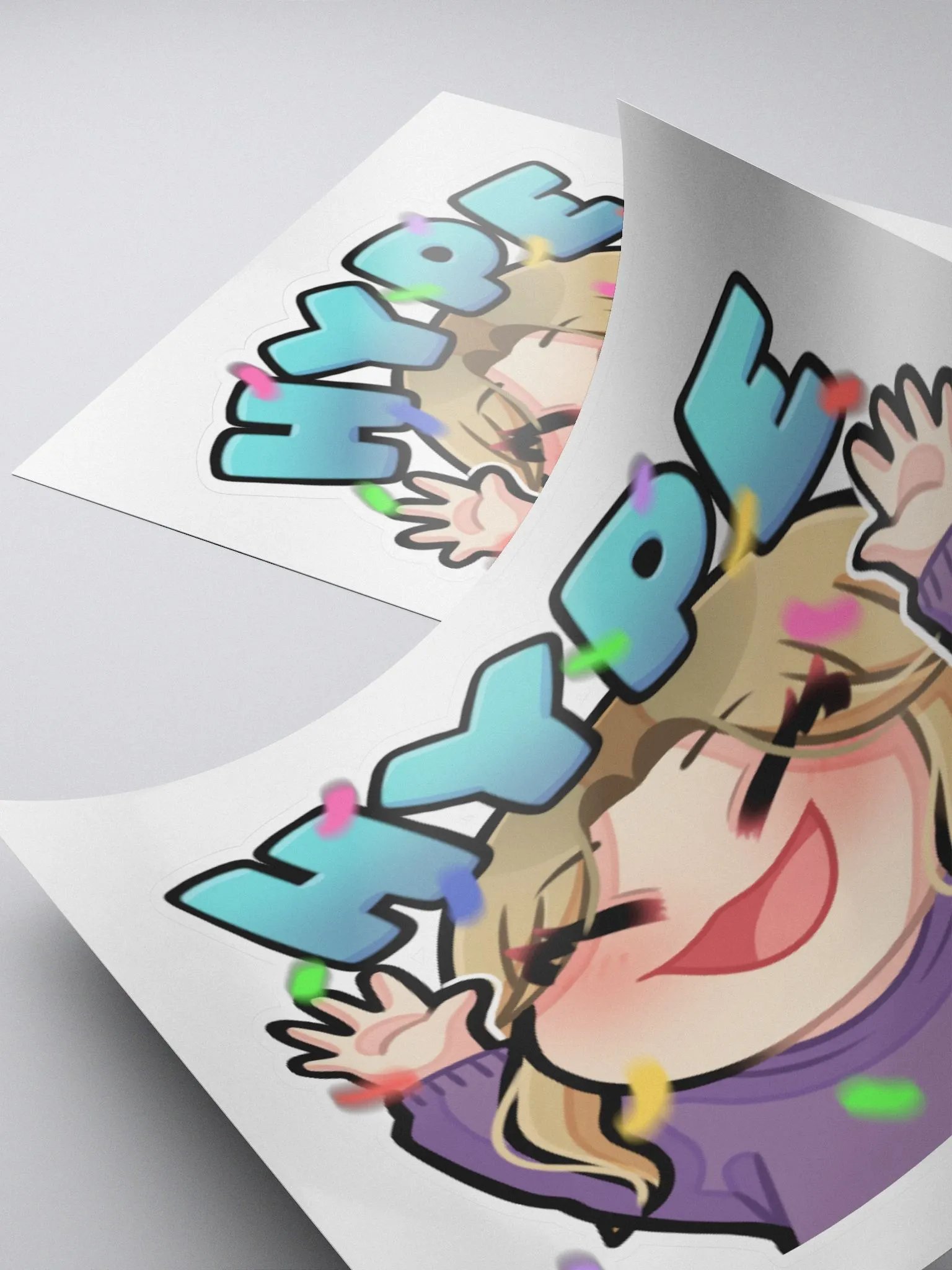 Wolfie Hype Sticker product image (4)