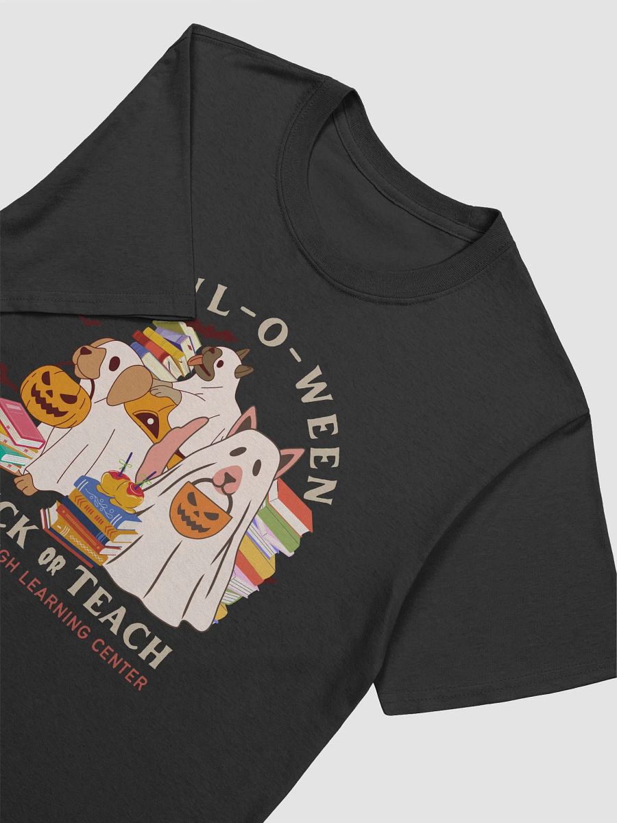 Ghostly Howl-O-Ween Unisex T-Shirt product image (3)