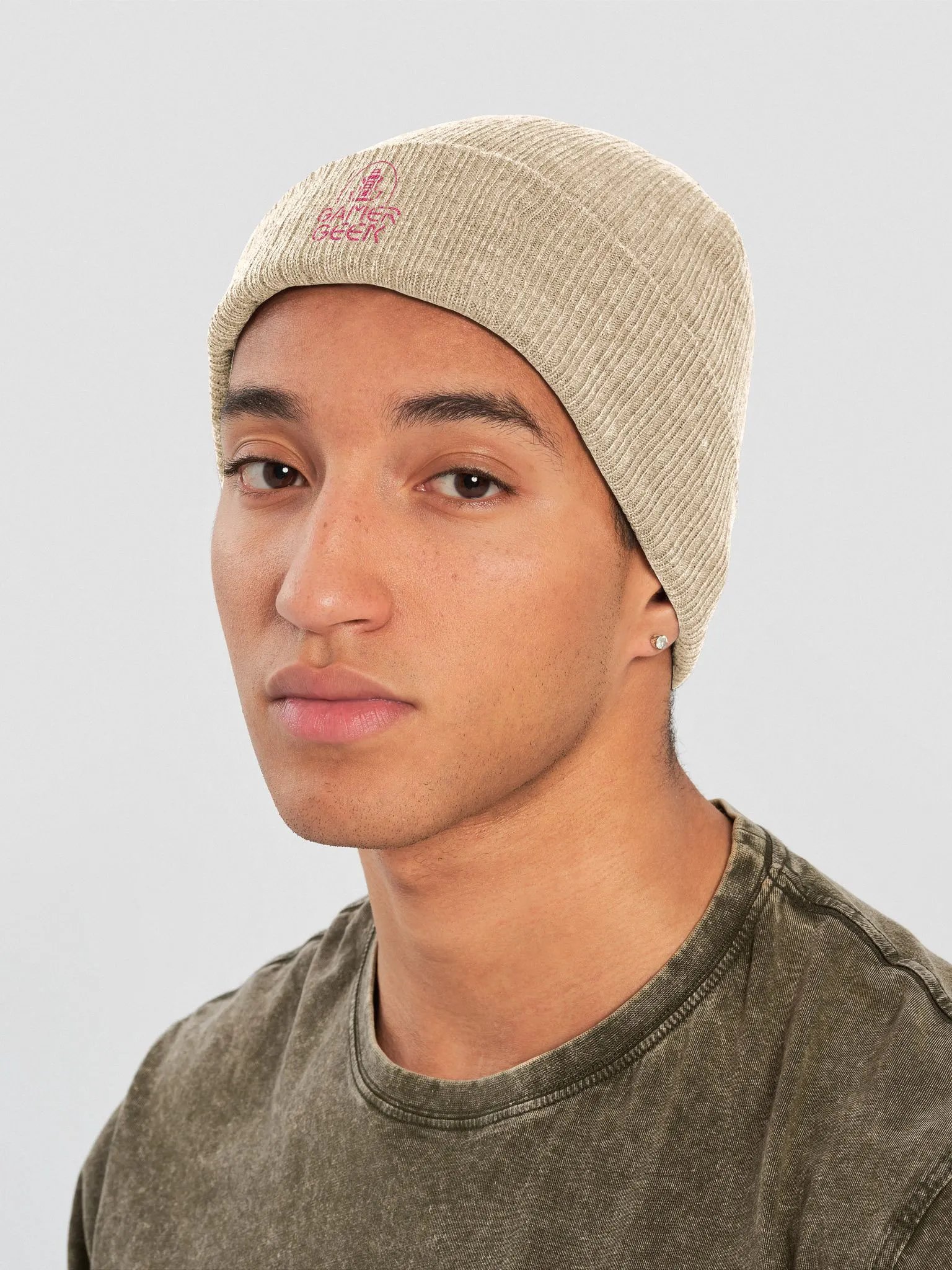 Gamer Geek~ Atlantis Ribbed Knit Beanie product image (13)
