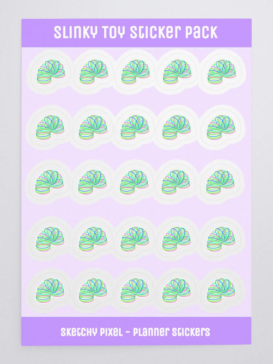 Slinky Toy Sticker Pack product image (1)