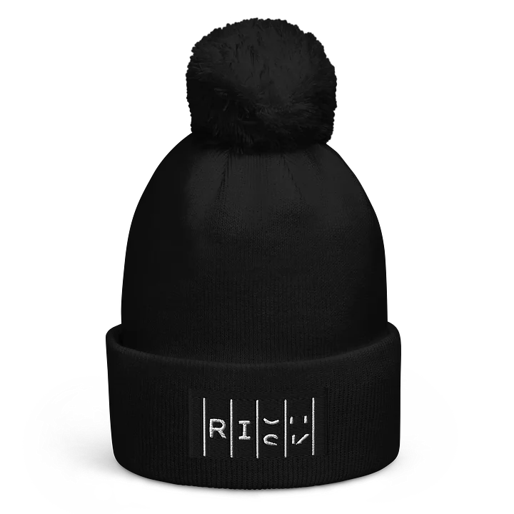 rich - RISK Divided Pom-Pom Beanie product image (1)