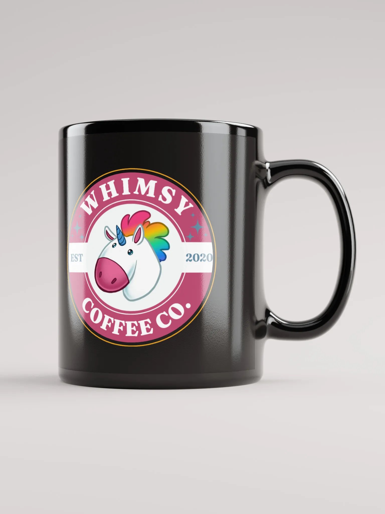 Whimsy Coffee Co. Mug (Black) product image (1)