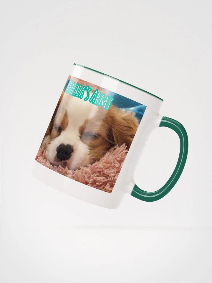 Amelia's Army Coffee Mug with Colored Handle & Interior (your choice) product image (2)