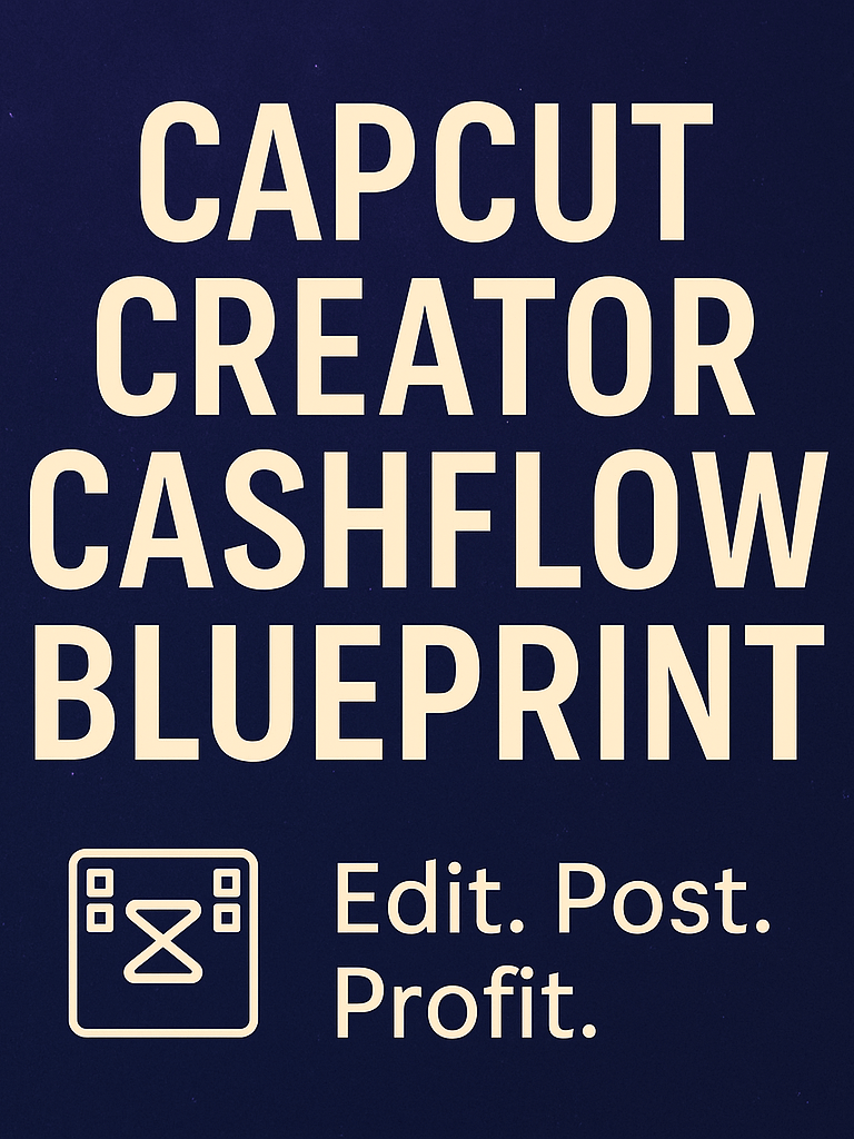 CapCut Creator Cashflow Blueprint product image (1)